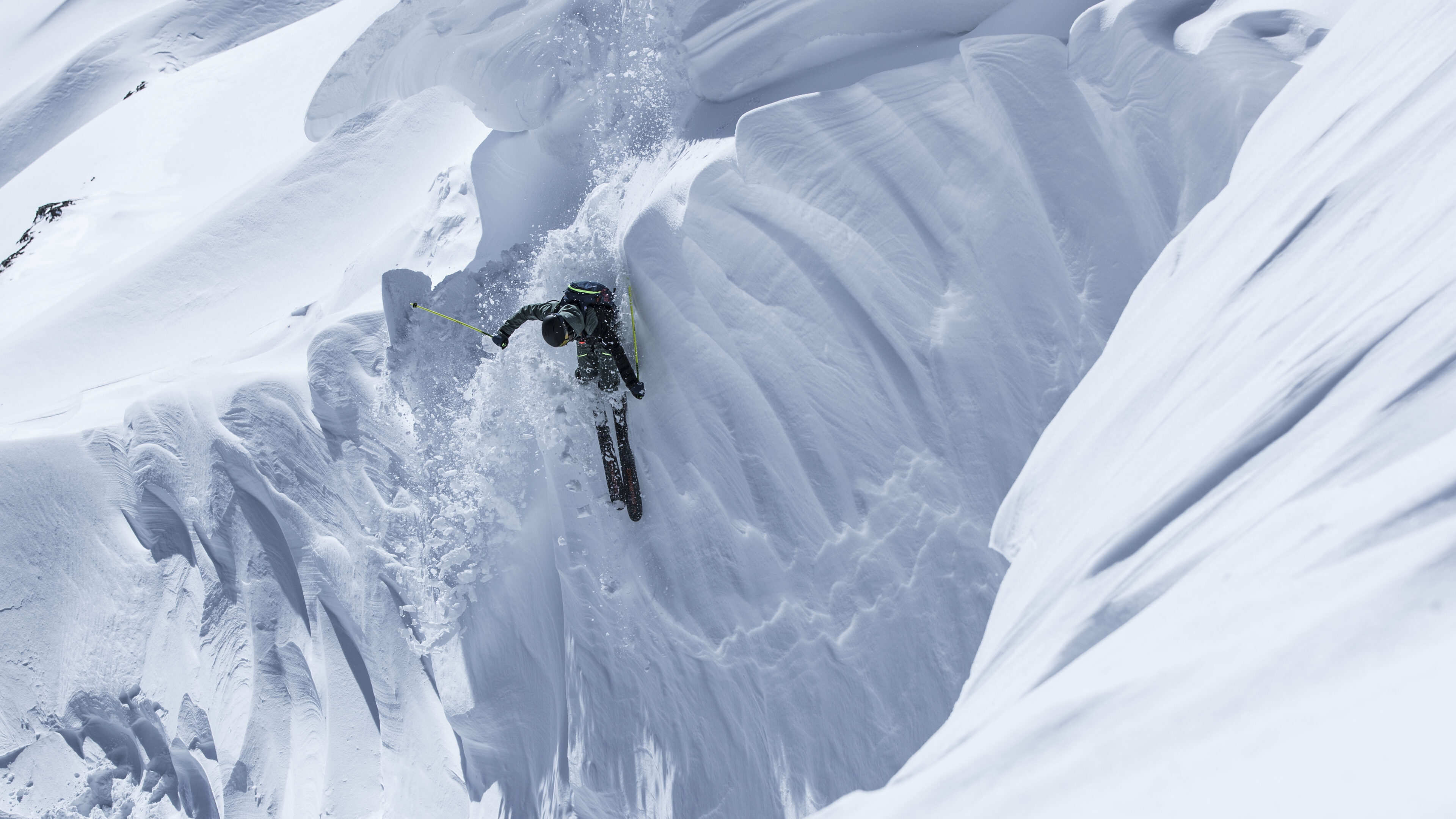 Backcountry off piste, level2 ripstar ortovox. Freeride Frankrijk