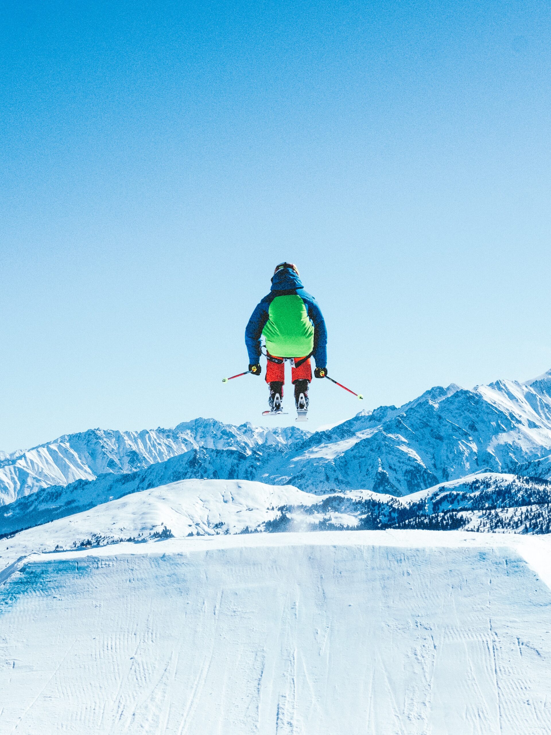 Wintersport familie, skien maarten duineveld