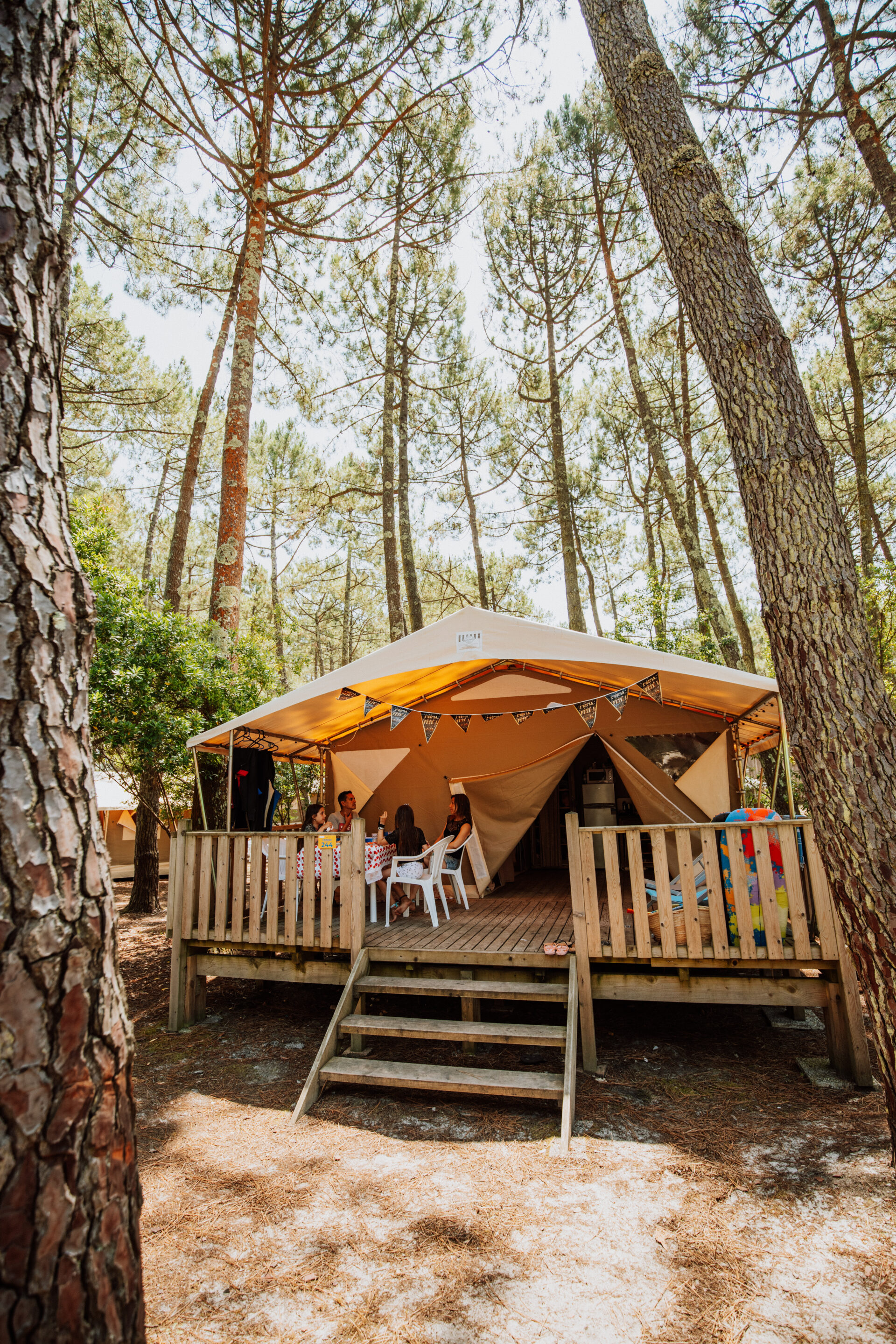Verblijf in een lodge in Zuid-Frankrijk, Biscarrosse