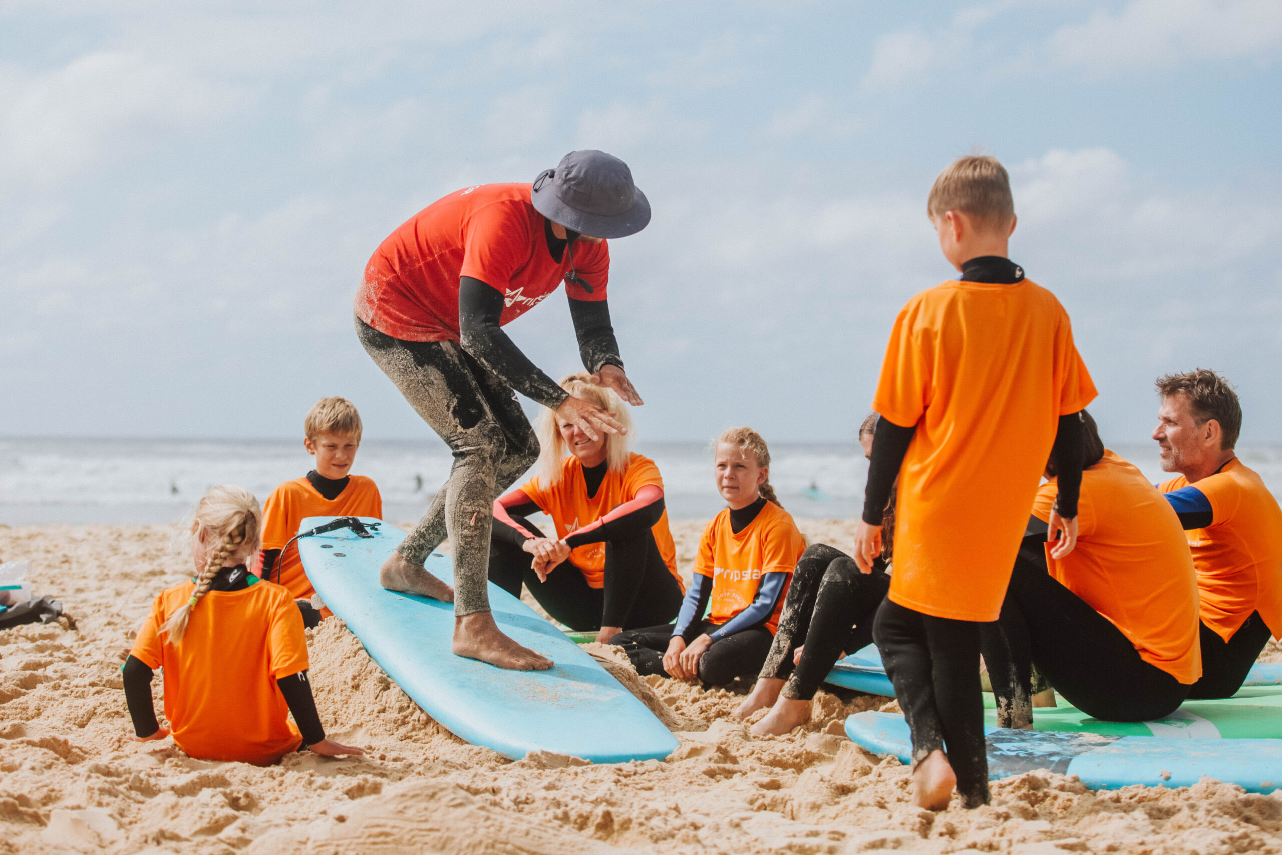 surf&family surfkamp Biscarrosse