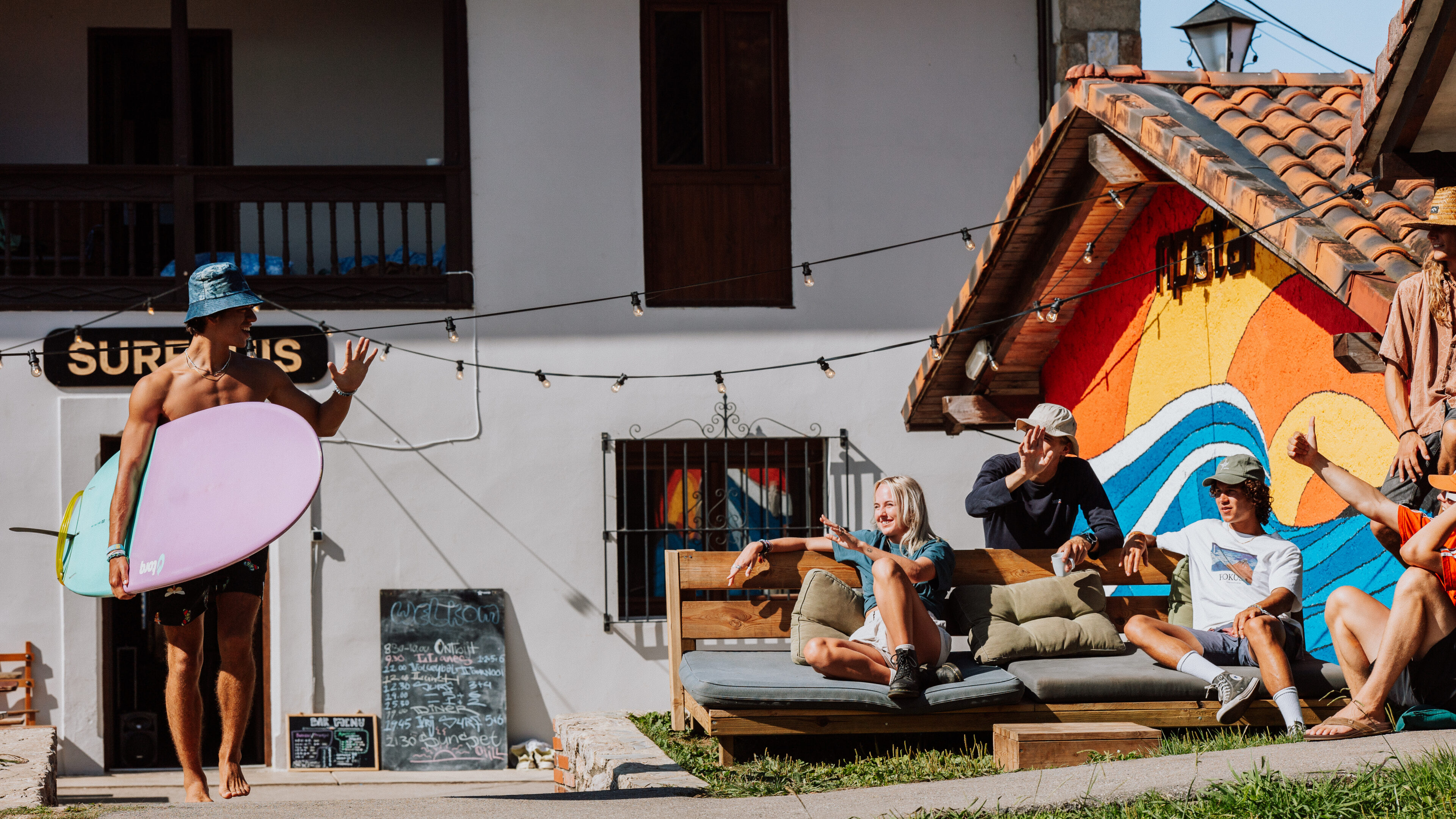 celorio surfcamp spanje