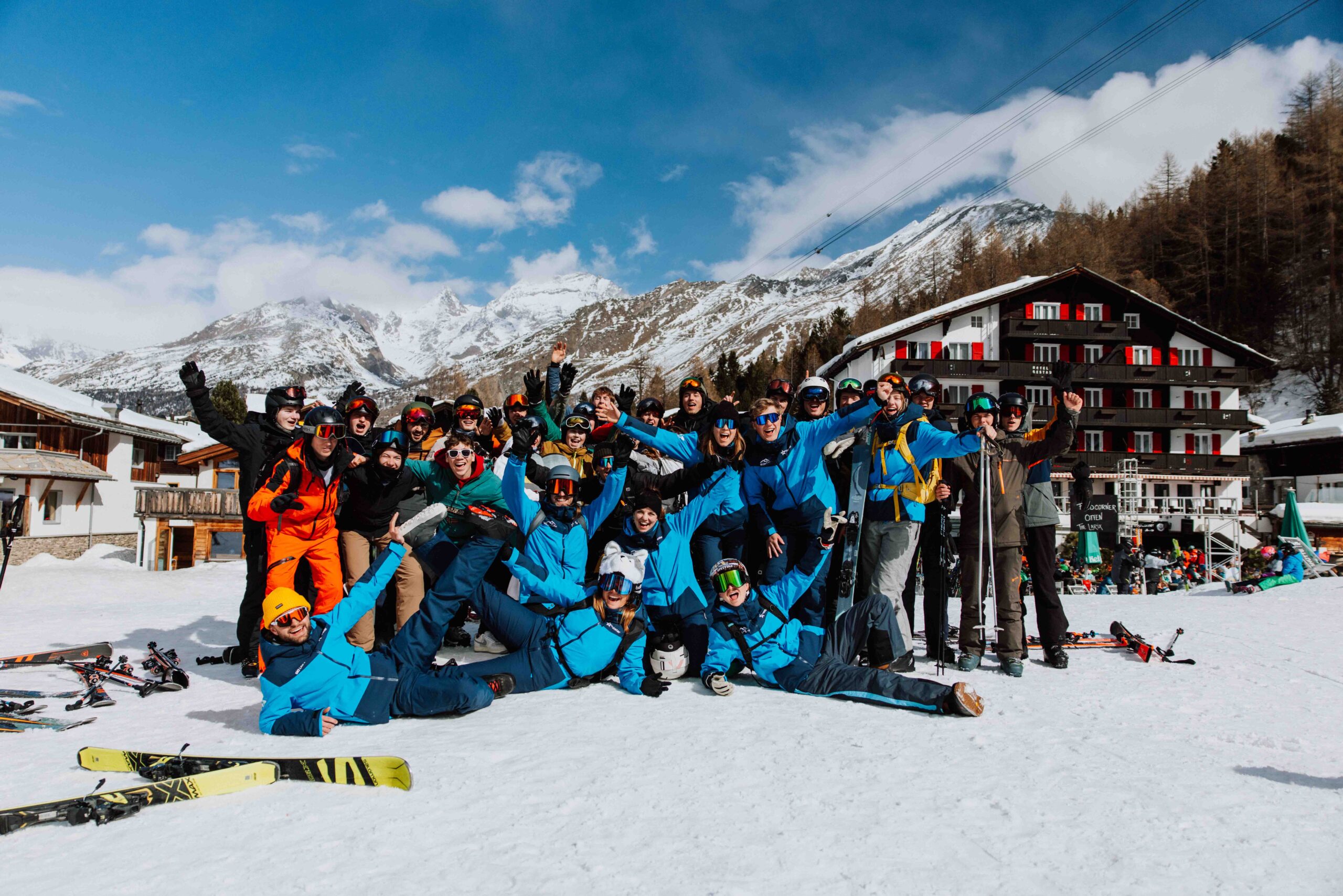 young snowcamp new year
