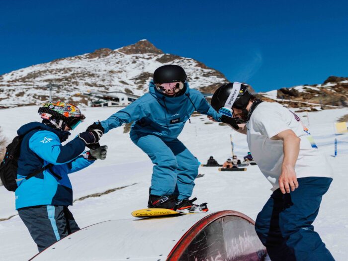 young snowcamp
