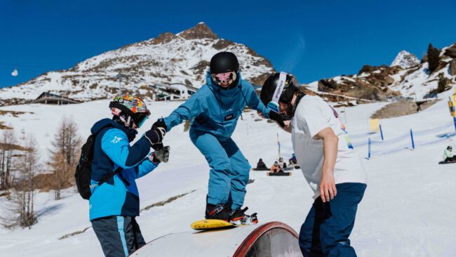 young snowcamp
